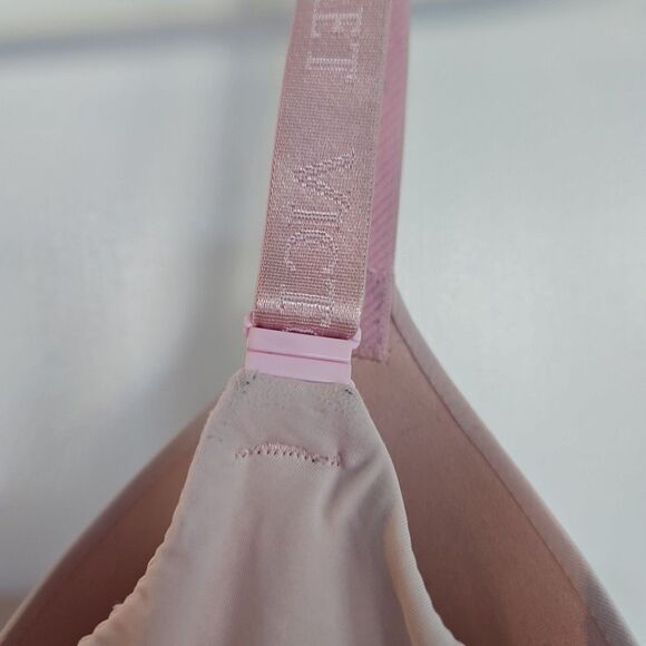 Victoria's Secret T-Shirt Bra 34DD Pink/Lilac Lightly Lined Demi Coverage - Picture 3 of 8